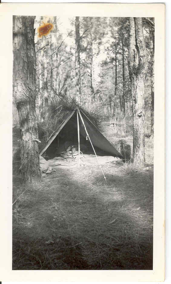 Pup Tent from WWII